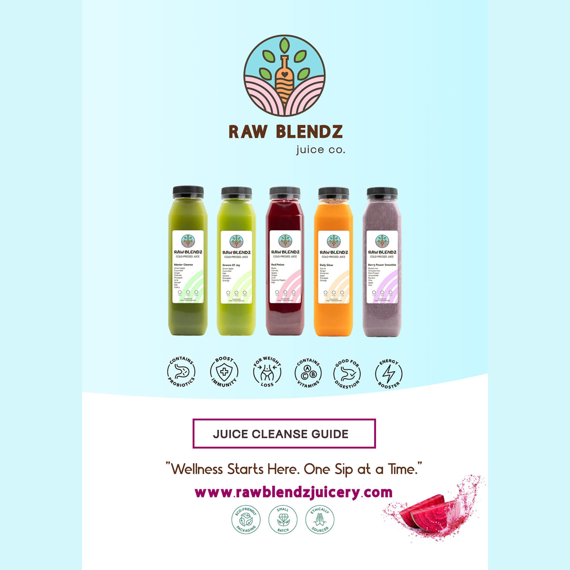 Juice Cleanse | Local Flow | Smoothies, Juice, Açaí Bowls & Crepes